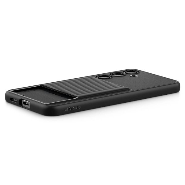 Spigen Samsung Galaxy S24 Plus Deksel Liquid Slot Matte Black