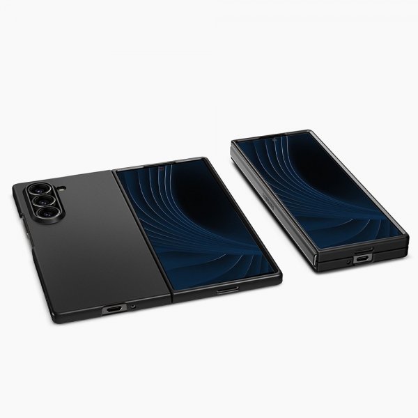 Spigen Samsung Galaxy Z Fold 6 Deksel Air Skin Svart