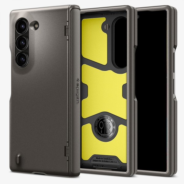 Spigen Samsung Galaxy Z Fold 6 Deksel Slim Armor Pro Gunmetal