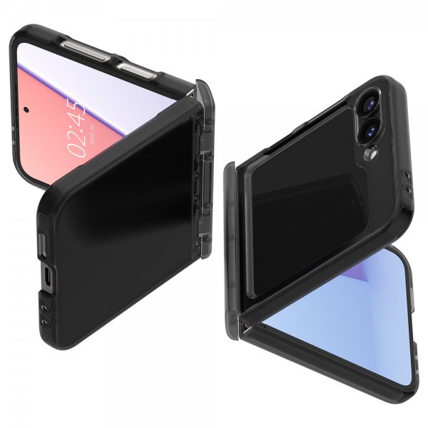 Spigen Samsung Galaxy Z Flip 6/Flip 7 FE Deksel Ultra Hybrid Pro Frost Gray