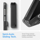 Spigen Samsung Galaxy Z Flip 6/Flip 7 FE Deksel Ultra Hybrid Pro Frost Gray
