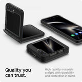 Spigen Samsung Galaxy Z Flip 6/Flip 7 FE Deksel Ultra Hybrid Pro Frost Gray