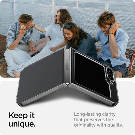 Spigen Samsung Galaxy Z Flip 6/Flip 7 FE Deksel Air Skin Crystal Clear