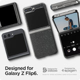 Spigen Samsung Galaxy Z Flip 6/Flip 7 FE Deksel Air Skin Glitter Crystal Quartz