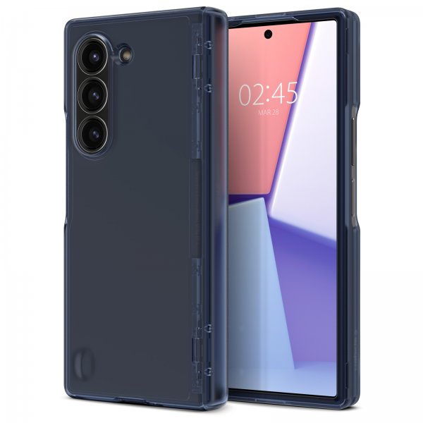 Spigen Samsung Galaxy Z Fold 6 Deksel Ultra Hybrid Pro Frost Navy Blue