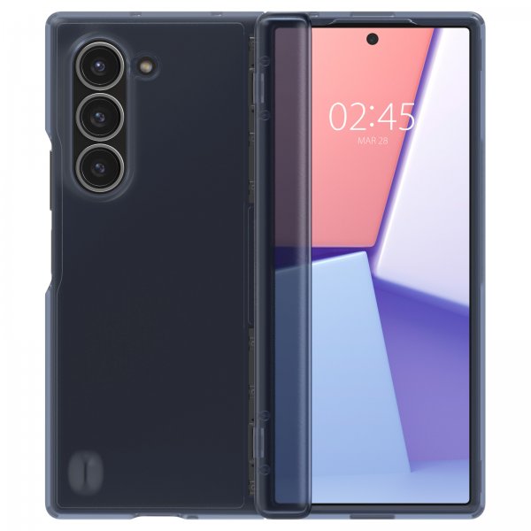 Spigen Samsung Galaxy Z Fold 6 Deksel Ultra Hybrid Pro Frost Navy Blue