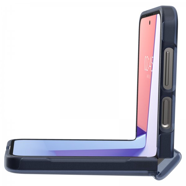 Spigen Samsung Galaxy Z Flip 6/Flip 7 FE Deksel Ultra Hybrid Pro Frost Navy Blue