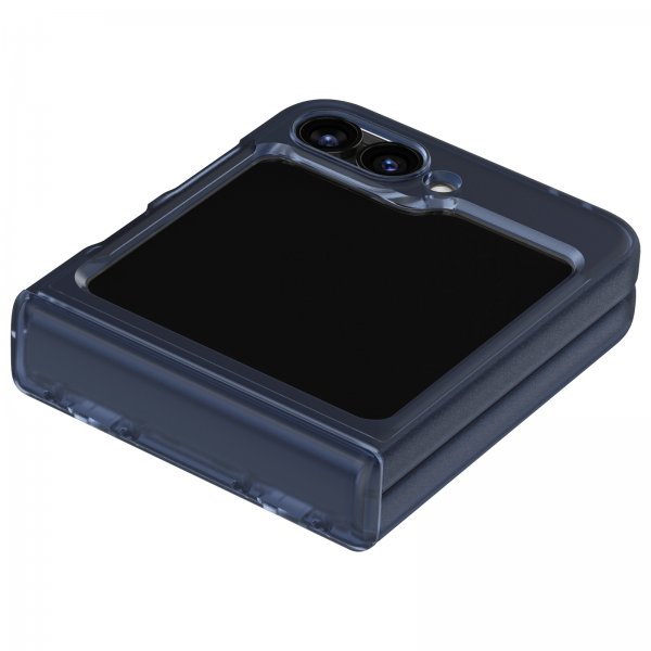 Spigen Samsung Galaxy Z Flip 6/Flip 7 FE Deksel Ultra Hybrid Pro Frost Navy Blue