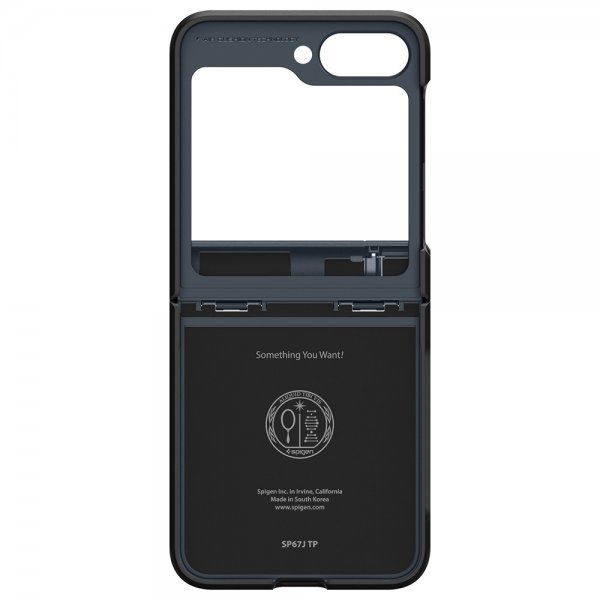 Spigen Samsung Galaxy Z Flip 6/Flip 7 FE Deksel Tough Armor Pro Metal Slate
