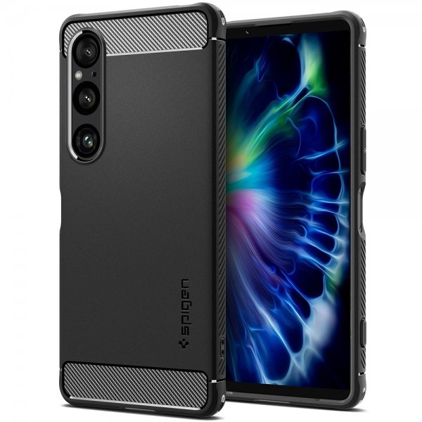 Spigen Sony Xperia 1 VI Deksel Rugged Armor Matte Black