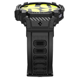 Spigen Samsung Galaxy Watch 7 40mm Armbånd og Deksel Rugged Armor Pro Matte Black