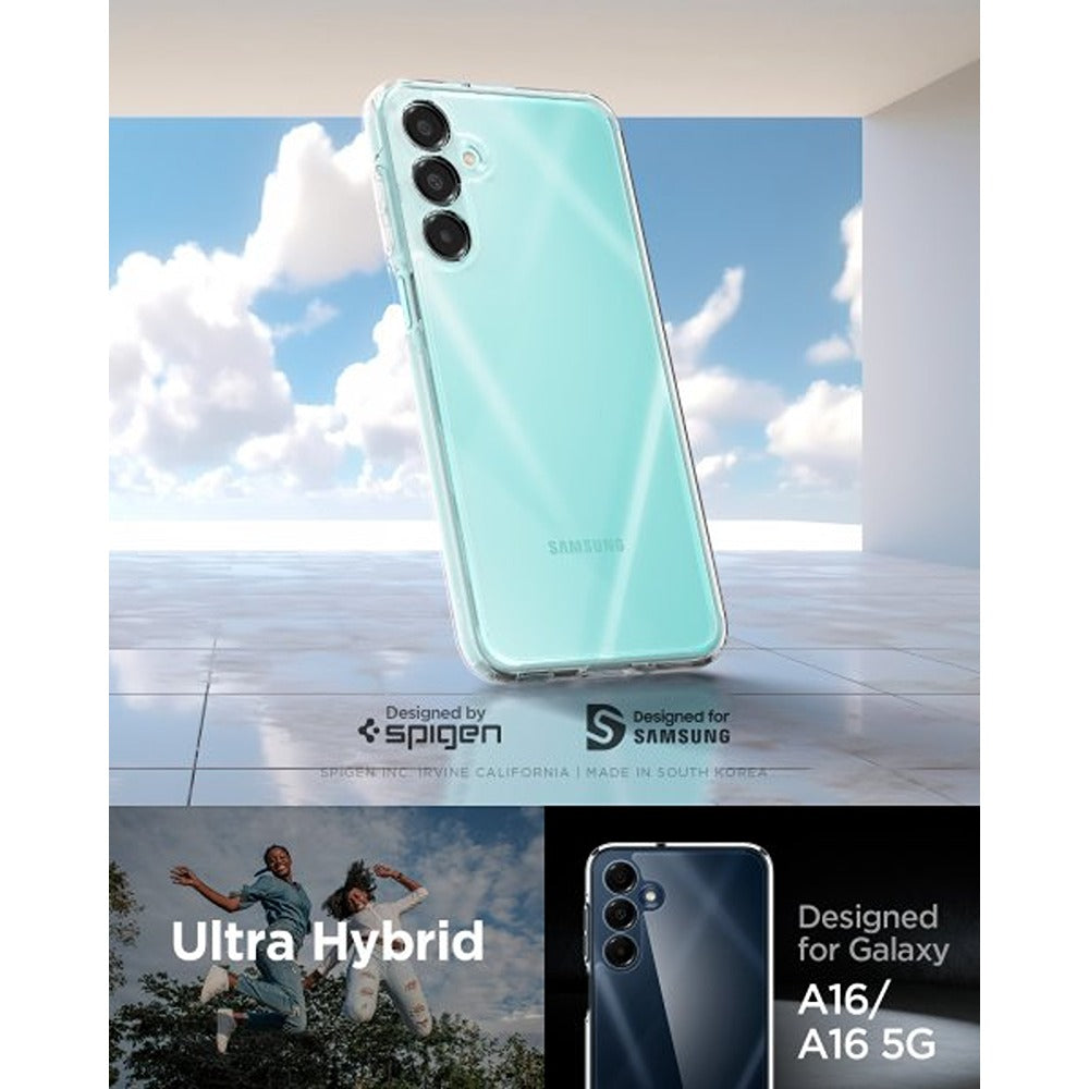 Spigen Samsung Galaxy A16 Deksel Ultra Hybrid Crystal Clear