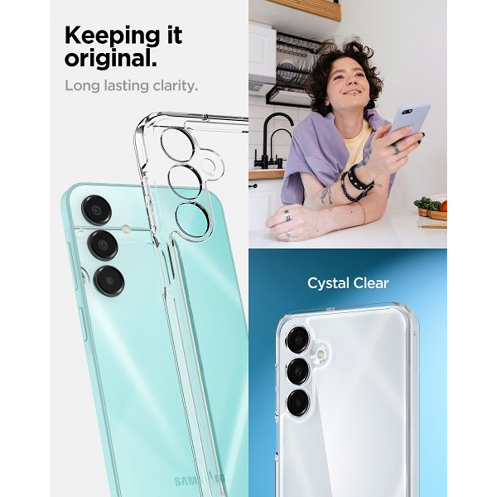 Spigen Samsung Galaxy A16 Deksel Ultra Hybrid Crystal Clear