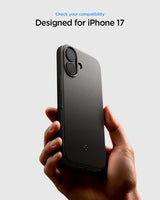 Spigen iPhone 17 Deksel Thin Fit MagFit Gunmetal