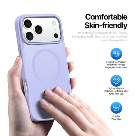 Dux Ducis iPhone 17 Pro/iPhone 18 Pro Deksel Yind Series MagSafe Lilla