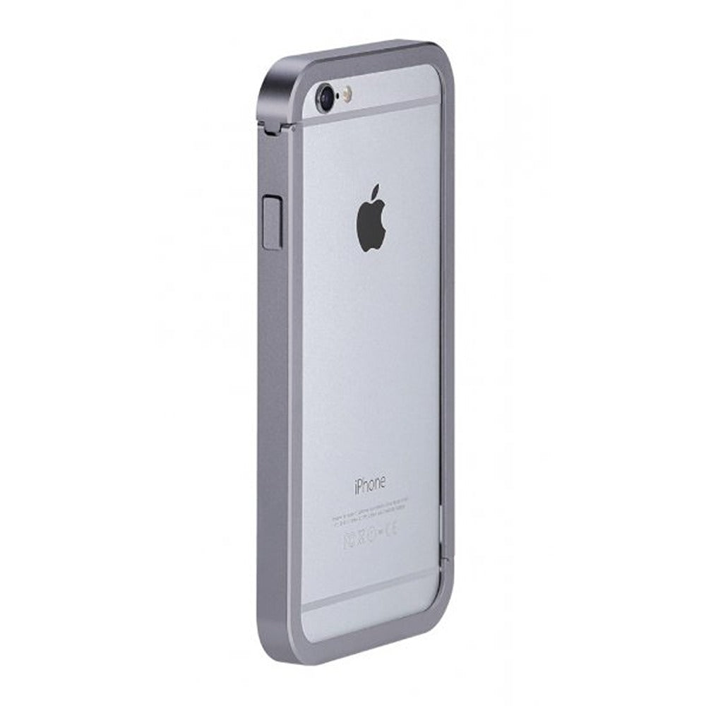 Just Mobile iPhone 6/6s Plus Skall AluFrame Aluminum Bumper Grå