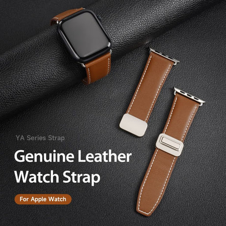 Dux Ducis Apple Watch 44/45/46mm/Ultra 49mm Armbånd YA Series Brun