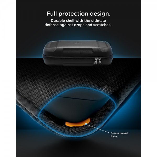 Spigen Steam Deck/Steam Deck OLED Bag Rugged Armour Pro Pouch Svart