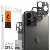 Spigen iPhone 13 Pro/iPhone 13 Pro Max Kamerabeskytter Glas.tR Optik 2-pack Graphite