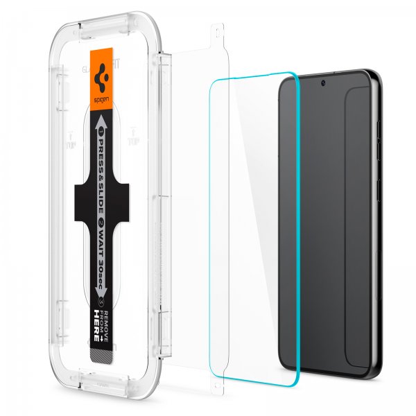Spigen Samsung Galaxy S23 Plus Skjermbeskytter GLAS.tR EZ Fit 2-pakning
