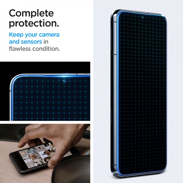 Spigen Samsung Galaxy S23 Plus Skjermbeskytter GLAS.tR EZ Fit 2-pakning