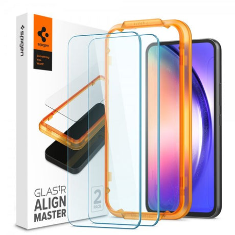 Spigen Samsung Galaxy A54 5G Skjermbeskytter GLAS.tR ALIGNmaster 2-pakning