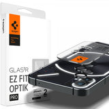 Spigen Nothing Phone (1) Kamerabeskytter GLAS.tR EZ Fit Optik Pro 2-pakning Svart