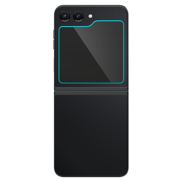 Spigen Samsung Galaxy Z Flip 5 Skjermbeskytter GLAS.tR EZ Fit 2-pakning