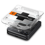 Spigen Samsung Galaxy Z Flip 5 Skjermbeskytter GLAS.tR EZ Fit 2-pakning