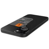Spigen iPhone 14/15/14 Plus/15 Plus Kamerabeskytter GLAS.tR EZ Fit Optik Pro Crystal Clear 2-pakning