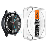 Spigen Samsung Galaxy Watch 6 Classic 43mm Skjermbeskytter GLAS.tR EZ Fit 2-pakning