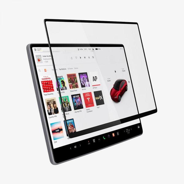 Spigen Skjermbeskytter GLAS.tR EZ FIT Anti-Glare Tesla Model 3 (2024)