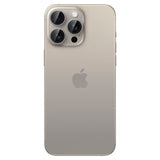 Spigen iPhone 15 Pro/iPhone 15 Pro Max Kamerabeskytter GLAS.tR EZ Fit Optik Pro 2-pakning Natural Titanium