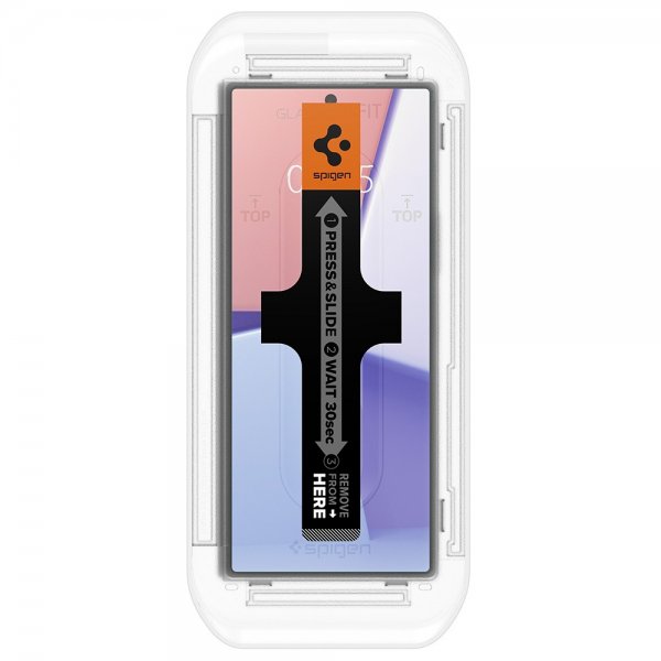 Spigen Samsung Galaxy Z Fold 6 Skjermbeskytter GLAS.tR EZ Fit 2-pakning