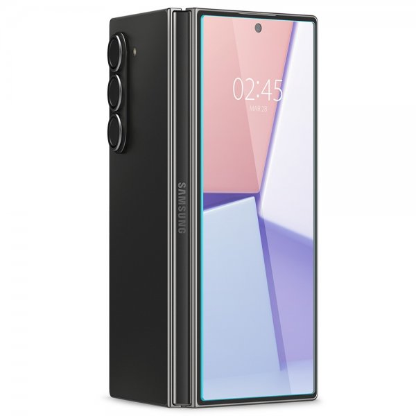 Spigen Samsung Galaxy Z Fold 6 Skjermbeskytter GLAS.tR EZ Fit 2-pakning