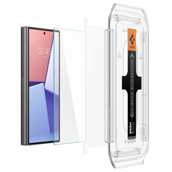 Spigen Samsung Galaxy Z Fold 6 Skjermbeskytter GLAS.tR EZ Fit 2-pakning