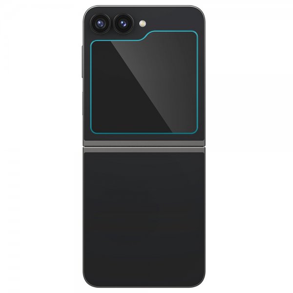 Spigen Samsung Galaxy Z Flip 6/Flip 7 FE Skjermbeskytter GLAS.tR EZ Fit 2-pakning