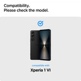 Spigen Sony Xperia 1 VI Skjermbeskytter GLAS.tR ALIGNmaster 2-pakning