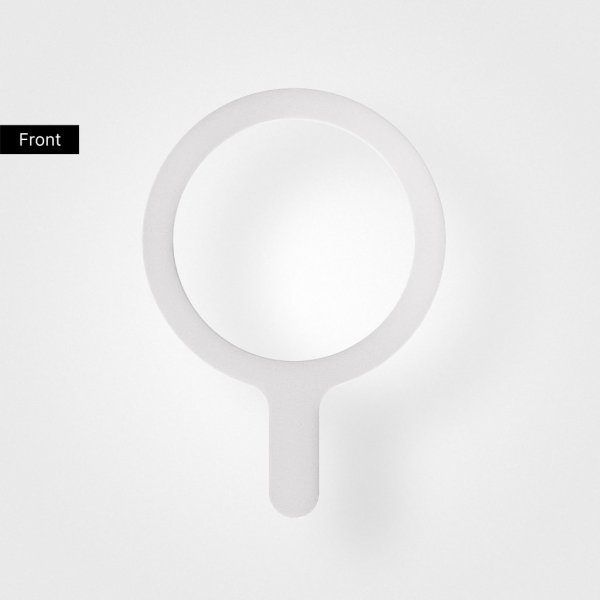 agood company Avtagbar MagSafe ring Hvit