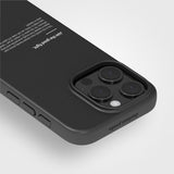 agood company iPhone 15 Pro Deksel PLNTPRTCT Svart