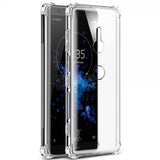 Imak Air Series till Xperia XZ3 Deksel TPU Extra Skyddande Hörn Klar
