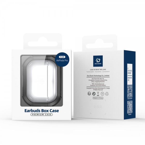 Dux Ducis AirPods 1/2 Deksel PECD Series Hvit