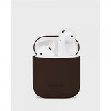 holdit AirPods 1/2 Deksel Silikon Chocolate