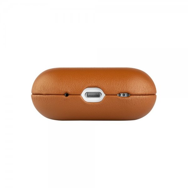 Fixed AirPods 3 Deksel PodsLeather MagSafe Brun