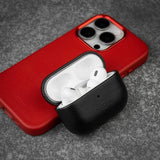 Fixed AirPods 3 Deksel PodsLeather MagSafe Svart