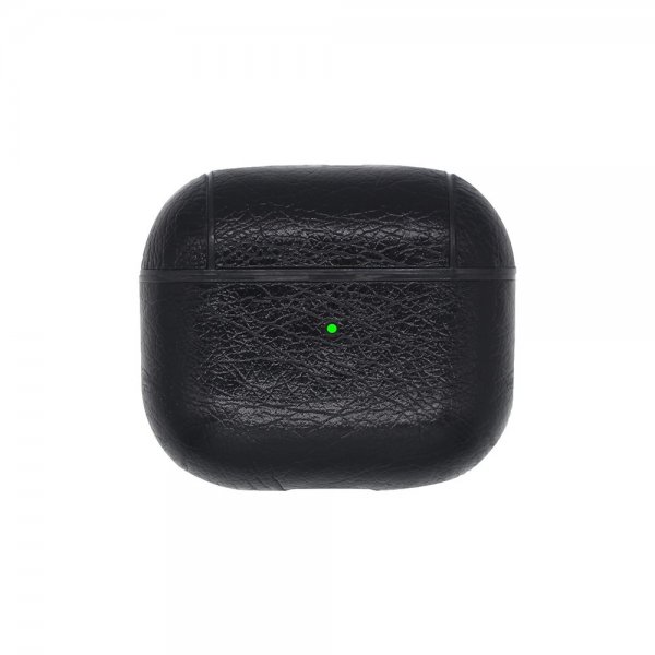AirPods 3 Deksel PU-lær Svart