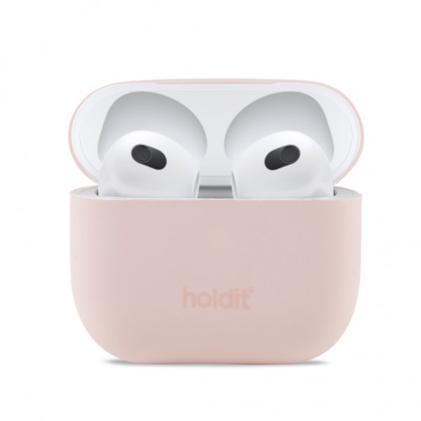 holdit AirPods 3 Deksel Silikon Nygård Blush Pink