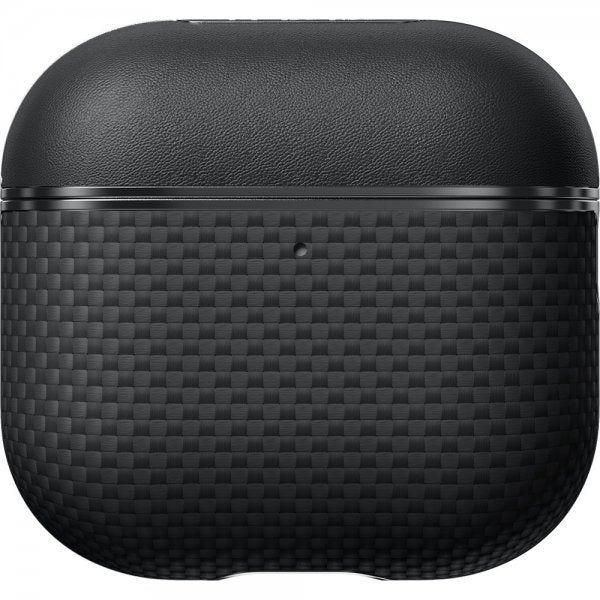 Pitaka AirPods 4 Deksel Aramid Fiber Black/Grey