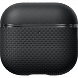 Pitaka AirPods 4 Deksel Aramid Fiber Black/Grey
