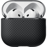 Pitaka AirPods 4 Deksel Aramid Fiber Black/Grey